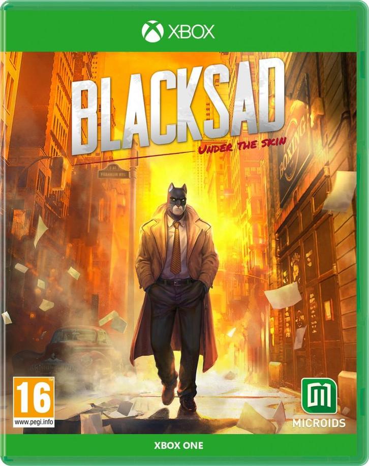 Blacksad Under the Skin Limited Edition (Xbox One), Spelcomputers en Games, Spelcomputers | Xbox One, Gebruikt, Verzenden