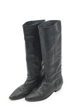 Manfield Laarzen in maat 41 Zwart, Kleding | Dames, Schoenen, Hoge laarzen, Verzenden, Zwart, Zo goed als nieuw