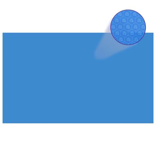vidaXL Zwembadhoes rechthoekig 500x300 cm PE blauw, Tuin en Terras, Zwembad-toebehoren, Nieuw, Verzenden