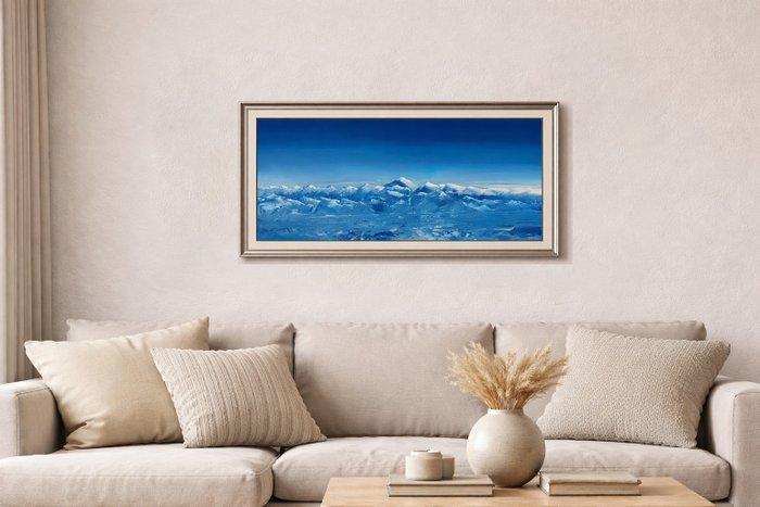 Denis Kuvayev (1971) - Mountain Range, Antiek en Kunst, Kunst | Schilderijen | Modern