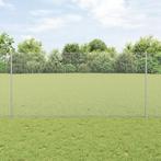 vidaXL Hekpalen 10 st U-kanaal 120 cm Gegalvaniseerd staal, Tuin en Terras, Verzenden, Nieuw, IJzer