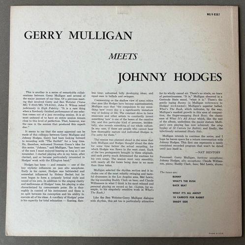 Gerry Mulligan - Gerry Mulligan Meets Johnny Hodges - Enkele, Cd's en Dvd's, Vinyl Singles
