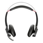 POLY Voyager Focus UC B825 Bluetooth Headset Kantoor/call..., Computers en Software, Headsets, On-ear, Ophalen of Verzenden, Draadloos