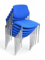 Nowy Styl vergaderstoel, blauw, Huis en Inrichting, Stoelen, Ophalen of Verzenden, Gebruikt, Blauw