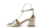 Manfield Sandalen in maat 38 Goud, Overige kleuren, Verzenden, Sandalen of Muiltjes, Zo goed als nieuw