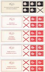 Nederland 1967/1970 - Postzegelboekjes, selectie van 9, Gestempeld