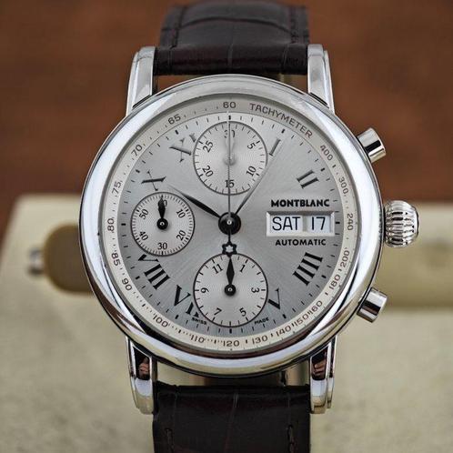 Montblanc - Meisterstuck Star Chronograph - Zonder, Sieraden, Tassen en Uiterlijk, Horloges | Heren