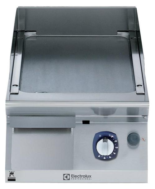 BAKPLAAT, 1 ZONE, GLAD, GEBORSTELD CHROOM, 400 MM, TOPMODEL,, Zakelijke goederen, Horeca | Keukenapparatuur, Verzenden