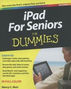 iPad for seniors for dummies by Nancy C. Muir (Paperback), Boeken, Taal | Engels, Gelezen, Verzenden