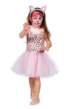 Jurkje Panterprint Roze Meisje, Kleding | Dames, Carnavalskleding en Feestkleding, Ophalen of Verzenden, Nieuw