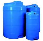 Kunststof opslagtank 5050 liter staand rond blauw, Ophalen of Verzenden