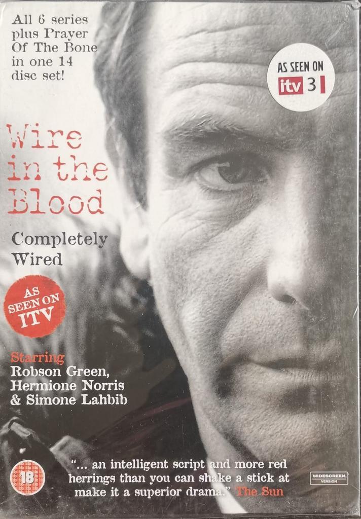 Wire in the Blood complete (14 disc)        Gratis verzenden, Cd's en Dvd's, Dvd's | Tv en Series, Zo goed als nieuw, Boxset, Overige genres