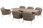 4 Seasons Outdoor Comino low tuinset latte met Nevada tafel, Tuin en Terras, Tuinsets en Loungesets, Ophalen of Verzenden, Nieuw