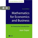 Mathematics For Economics And Business 9781405111270, Verzenden, Gelezen, Jean Soper