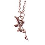 Kinderketting RVS Zilverkleurig 45cm - Hangertje Klein Elfje, Sieraden, Tassen en Uiterlijk, Ophalen of Verzenden, Nieuw