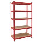 Monzana Metalen Opbergrek tot 875kg rood