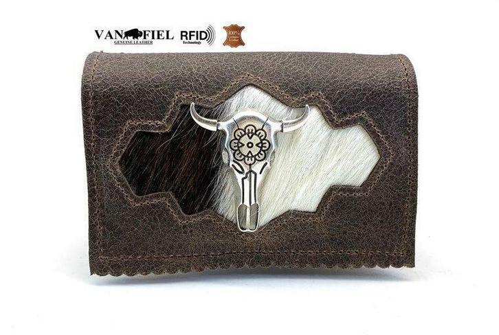 koeienhuid dames portemonnee met RFID, Sieraden, Tassen en Uiterlijk, Portemonnees, Verzenden