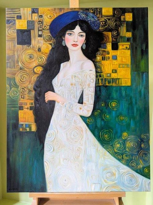 Wilhem Von Kalisz (XX-XXI) - Valentina Dreamscape (XL size), Antiek en Kunst, Kunst | Schilderijen | Klassiek