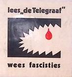 Poster tegen de Telegraaf (lijst optie, Posters) (Posters), Verzamelen, Posters, Verzenden, Nieuw, Overige onderwerpen, Met lijst