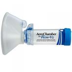 AeroChamber Flow-VU met grootmasker - blauw - volwassenen, Diversen, Verzenden, Nieuw