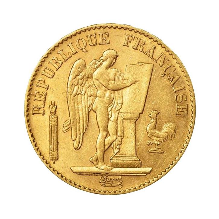 Gouden 20 Franc Génie - diverse jaargangen, Postzegels en Munten, Edelmetalen en Baren, Verzenden