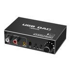 DAC Digitaal naar Analoog converter - USB/Coaxiaal/SPDIF, Audio, Tv en Foto, Verzenden, Nieuw