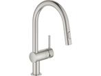 GROHE Minta keukenkraan - hoge draaibare C-uitloop - met, Huis en Inrichting, Verzenden, Zo goed als nieuw