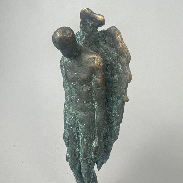 J. Chol - Sad Angel (Bronze), Antiek en Kunst, Kunst | Designobjecten
