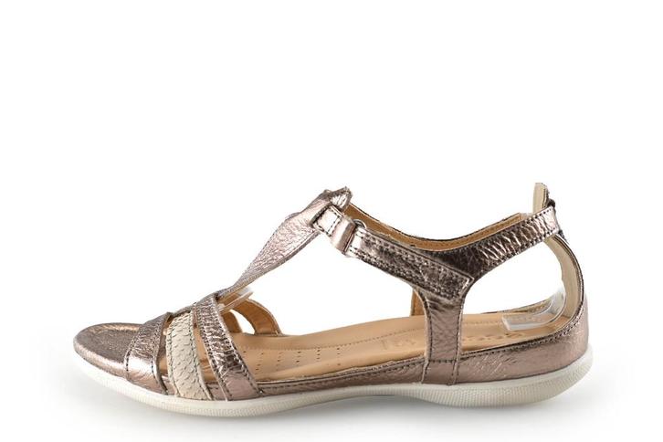 Ecco sandalen in maat 38 Goud | 10% korting, Kleding | Dames, Schoenen, Overige kleuren, Zo goed als nieuw, Sandalen of Muiltjes