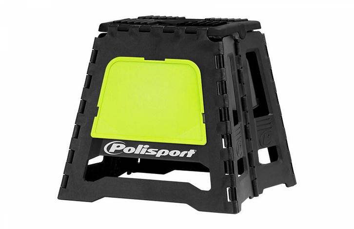 Polisport opvouwbare motorbok Zwart / Fluor Geel, Motoren, Accessoires | Overige, Ophalen of Verzenden