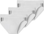 Schiesser 3-pack heren Rio slip 95/5 - Stripe - L - Wit, Verzenden, Nieuw