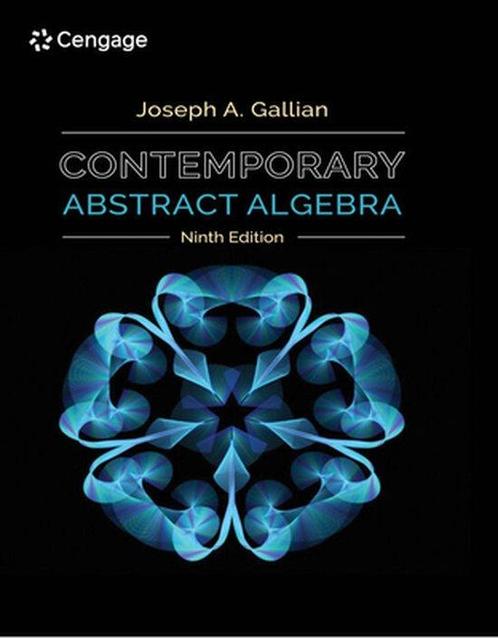 9781305657960 Contemporary Abstract Algebra | Tweedehands, Boeken, Schoolboeken, Zo goed als nieuw, Verzenden