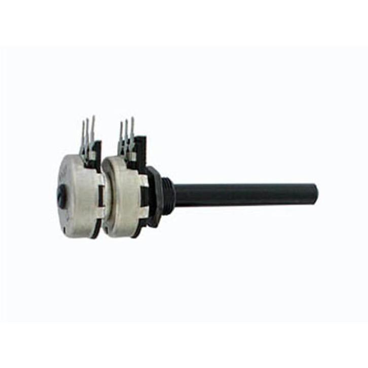 Potmeter - plastic 6mm 2x 10K Log - Per 1 stuks, Doe-het-zelf en Verbouw, Overige Doe-het-zelf en Verbouw, Nieuw, Verzenden