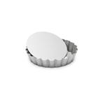 Patisse Mini Quichevorm Losse Bodem Silver-Top Ø10cm, Verzenden, Nieuw