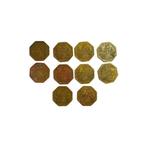 België. Leopold II. 1 Broodkaart 1880 - VOORUIT 10x