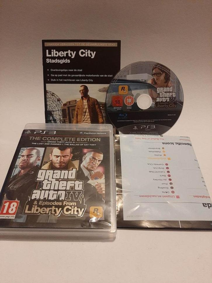 Grand Theft Auto IV the Complete Edition Playstation 3, Spelcomputers en Games, Games | Sony PlayStation 3, Ophalen of Verzenden