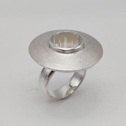 Zonder Minimumprijs - Ring Zilver Quartz, Sieraden, Tassen en Uiterlijk, Ringen
