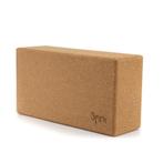 Spiru Yoga Blok Kurk Rechthoekig - 23 x 12 x 7.5 cm, Sport en Fitness, Overige Sport en Fitness, Verzenden, Nieuw