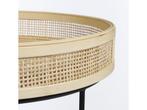 Mica Decorations Leandro Bijzettafel - Set van 2 - H45 x Ø45, Huis en Inrichting, Verzenden, Nieuw