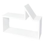 Wolk kubus wit gelakt 15mm 40x20x12cmWolk kubus, wit ge..., Nieuw, Verzenden