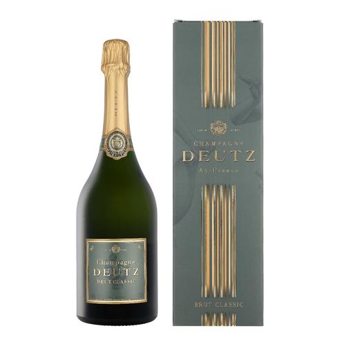 Deutz Brut Classic 75cl Wijn, Verzamelen, Wijnen, Frankrijk, Overige typen, Nieuw, Vol, Verzenden
