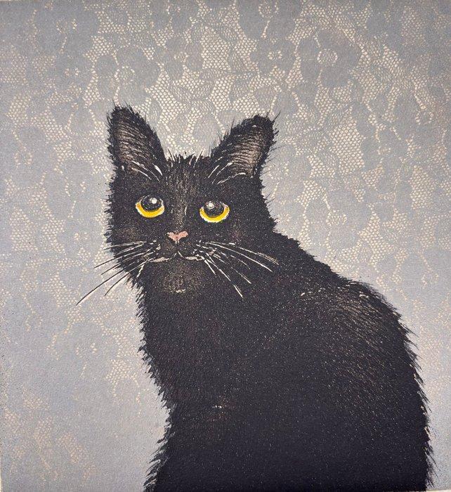 Kuro Neko  11 (Black Cat) - Limited 31/100 - Norikane, Antiek en Kunst, Antiek | Overige Antiek