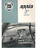 1960 LANCIA APPIA SEDAN INSTRUCTIEBOEKJE ITALIAANS
