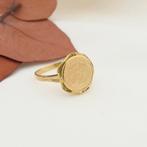 Gouden ring met munt | John F. Kennedy (vintage, muntring), Gebruikt, Overige kleuren, Ophalen of Verzenden, 17 tot 18