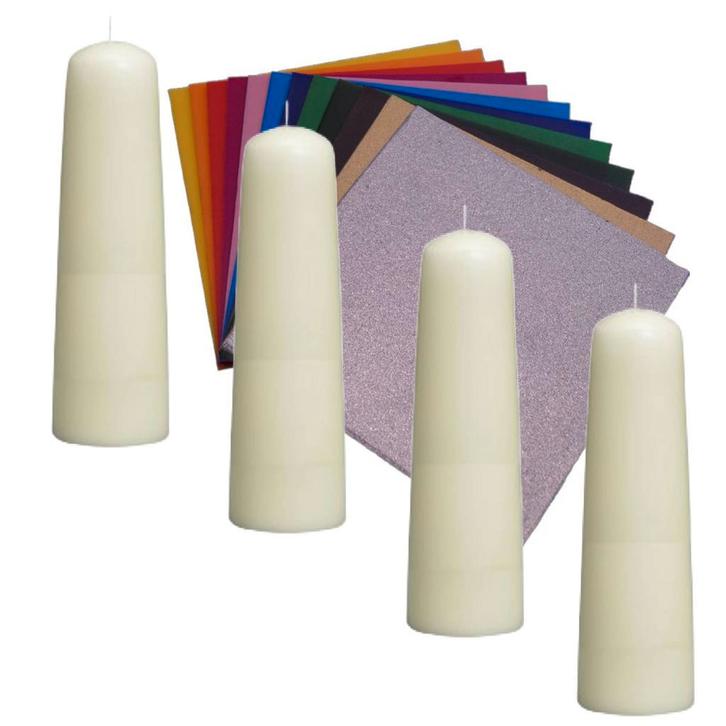 Adventskaarsen om zelf te Decoreren, Hobby en Vrije tijd, Knutselen, Knutselwerk, Nieuw, Ophalen of Verzenden