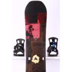 155 snowboard BURTON RADIUS WIDE, black/red, woodcore, FLATt, Sport en Fitness, Verzenden, Gebruikt, Board