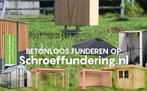 Doe-het-zelf tuin project met Schroeffundering, Ophalen of Verzenden, Nieuw