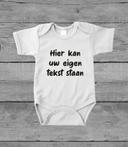 Rompertje met eigen tekst. We hebben ook voorbeeldteksten