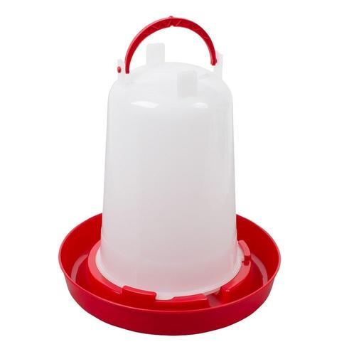 Bajonetdrinker kippen 1,5 liter rood - Kip - Andere dieren, Dieren en Toebehoren, Vogels | Toebehoren, Nieuw, Verzenden