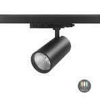 3-Fase Railspot | Rosalin | 10W-20W-30W | Zwart | Dimbaar, Ophalen of Verzenden, Nieuw, Metaal, Modern